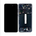 Samsung Galaxy S21 FE (G990) / G990 – дисплей с тъч, с рамка, черен цвят