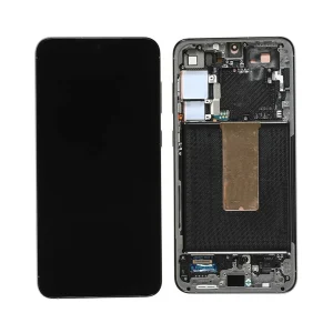 Samsung Galaxy S23 PLUS (S916) / S916 – дисплей с тъч, с рамка, черен цвят
