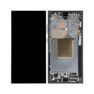 Samsung Galaxy S24 ULTRA (S928) / S928 – дисплей с тъч, с рамка, черен цвят