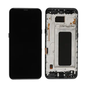 Samsung Galaxy S8 PLUS (G955) – дисплей с тъч, с рамка, черен цвят